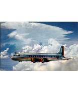 American Airlines Vintage DC-6 Flagship Airplane Postcard - £4.15 GBP