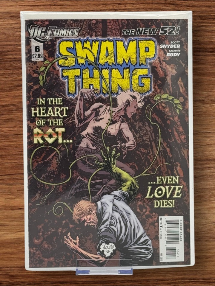 Swamp Thing 6 DC Comics The New 52 Scott Snyder Marco Rudy  2012 - $4.99
