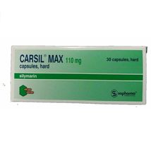 Carsil MAX 110mg Silymarin Natural Detox and Liver Protection 30 tabs SOPHARMA - £17.50 GBP