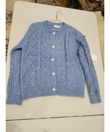 Cloth by Design Women XS New Blue Long Sleeve Knit Sweater Cardigan NWT - $31.44 CAD