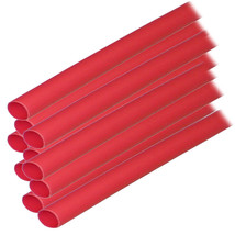 Ancor Adhesive Lined Heat Shrink Tubing (ALT) - 1/4&quot; x 6&quot; - 10-Pack - Red - £22.90 GBP