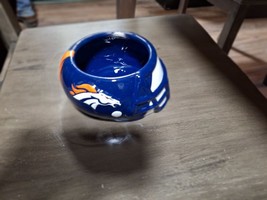 NFL Denver Broncos Ceramic Football Helmet Caddy - £6.21 GBP