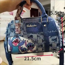 Stitch Original Women&#39;s Handbag Brand Fashion Women&#39;s One-shoulder Oblique Bag L - £41.49 GBP