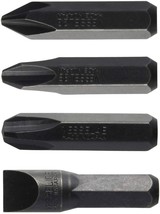 VESSEL Impact Screwdriver Bits Heavy Duty 4 Pcs JIS Set, No.2500,Japan,s... - $15.67