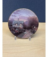 Silent Night 1996 Thomas Kinkade’s Enchanted Seasons Mini Plate - £12.24 GBP