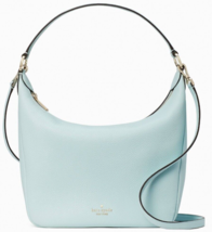 Kate Spade Leila Shoulder Bag Blue Leather KB694 NWT Aquamarine $399 Retail FS - £121.48 GBP