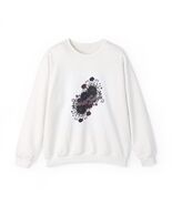 Nocturne Black Rose Crewneck Sweatshirt | dark floral art print, moody [... - $39.99+