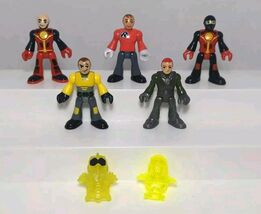 Fisher Price Imaginext figures some Dino dinosaur riders lot  black red ... - $14.69