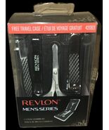 Men&#39;s Grooming Kit by Revlon, Nail Clipper, Safety Grooming Scissors, Na... - $9.50