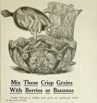 Antique 1901 Quaker Oats XL Advertisement Food Cereal Ephemera 12.5 x 5.5 - €17,31 EUR
