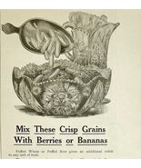 Antique 1901 Quaker Oats XL Advertisement Food Cereal Ephemera 12.5 x 5.5 - $368.75 MXN