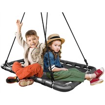 Sorbus Outdoor Platform Swing for Kids - Rectangular Mat Swing for Tree, Swing S - £71.20 GBP