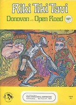 Vtg 1970 Donovan Open Road Riki Tiki Tavi Sheet Music Peer Southern Epic - £9.56 GBP