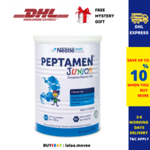 2 x 400g Nestle PEPTAMEN JUNIOR Complete Peptide Diet Vanilla Flavor DHL... - £96.26 GBP