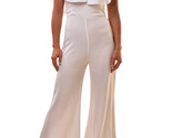 WILDFOX Damen Overall Elegant Couture Chambray Stilvoll Weiß Größe L - $36.69