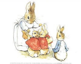 BEATRIX POTTER The Tale of Peter Rabbit II 9.5&quot; x 12&quot; Poster 1991 Contem... - $515.59 MXN