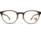 Maui Jim Eyeglasses Frames MJO2616-26M Matte Burgundy Red Round 47-20-147 - £74.80 GBP