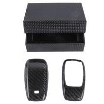 Real Black Carbon Fiber Smart Key Fob Shell For Mercedes A, C, E, S, GL ... - $31.88