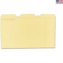 Organize with 100 Manila File Folders - 1/3 Cut, Letter Size, Versatile Use - $448.18 MXN