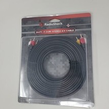 RadioShack - 24 Ft (7.31M) Stereo A/V Cable for Retro Gaming Shielded RC... - £11.75 GBP
