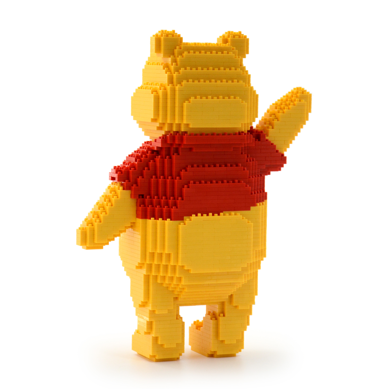 Winnie the Pooh Brick Sculpture (JEKCA Lego Brick) DIY Kit Item image 2