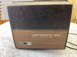 Vintage Kodak Instamatic M67 Movie Projector Super 8 light and fan work no film - £39.06 GBP