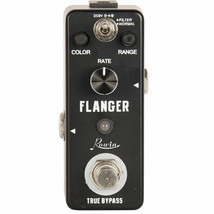 Rowin LEF-312 Vintage Analog Flanger w/ Static Filter Micro Guitar Pedal New - $29.80