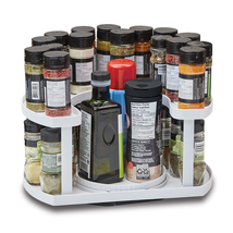 Two-Level Plastic Spice Storage Organizer - $45.93