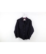 Vintage 50s 60s Streetwear Boys 16 Thrashed Wool CPO Shirt Jacket Jac Sh... - $749.46 MXN