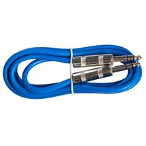 Blue 3Ft Foot Stereo Trs 1/4 Balanced Audio Cable Shielded Effects Fx Pa... - £19.97 GBP