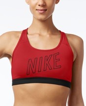 Nike Womens Dri FIT Contrast Trim Signature Sports Bra, X-Small - £35.20 GBP