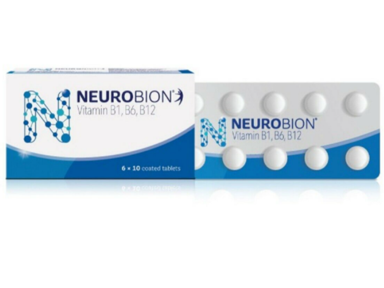 2 x 60s vitamin b1, b6, b12 neurobion nerve relief numbness tingling dhl ship