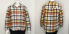 George Women&#39;s Plaid Flannel Long Sleeve Multicolor XXL New - £11.32 GBP