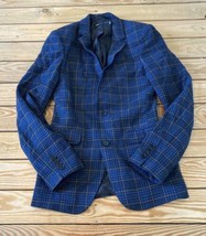 ASOS Design Men’s Button front blazer jacket size 34 Blue Aa - £27.25 GBP