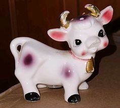 Cute VIntage Ceramic Cow Shaker Sat of Pepepr Single - $5.99