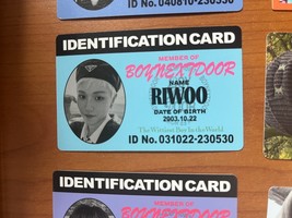RIWOO BOYNEXTDOOR Official Photocard &#39;WHY?&#39; Kpop Authentic - $55.02 MXN