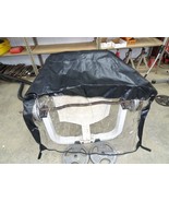 Kawasaki KAF600-033 Vinyl Soft Top Roof Black with Rear Window fit SOME ... - $152.16 CAD