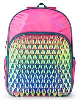 Pretty in Pink ~ Iridescent ~ Always Shining ~ Cordura Back Base Straps Backpack - £20.58 GBP