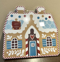 Set of 4 Placemats Christmas Gingerbread Houses Colorful Cork - £23.45 GBP