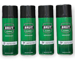 BRUT Classic Original 24 Hour Deodorant Spray Lot Of 4 Helen Of Troy Ide... - $59.35