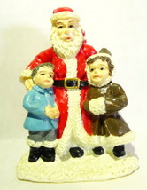 Grandeur Noel Victorian Village  Santa Claus and Children 1999  Christnas - £17.00 GBP