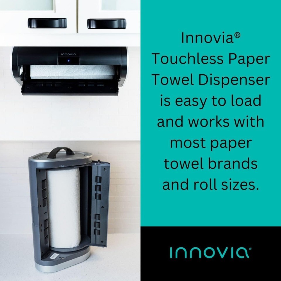 Touchless Automatic Paper Towel Dispenser - Under Cabinet Convenience in White Item image 7