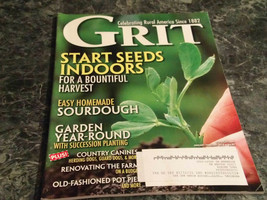 Grit Magazine January February 2018 Celebrating Rural America Sourdough Simplifi - £2.39 GBP