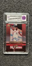 Lebron James Upper Deck Autograph Basketball Rookie Card. Reprint Graded... - $8.00