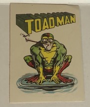 Zero Heroes Trading Card #27 Toad Man - £1.54 GBP