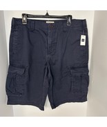 Gap Khakis Cargo Shorts 35 Navy Blue New With Tags NWT Mens - $439.51 MXN