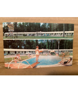 1957 Charleston Motor Court Postcard w/2 Cent Jefferson Stamp *Pre Owned... - $9.99