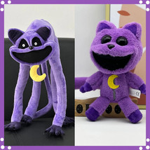 Smiling Critters Monster Catnap Plush Scary Soft Stuffed Animals Purple Cat Doll - £20.16 GBP+