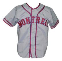 Montreal Royals retro Baseball Jersey 1946 Button Down Grey Any Size image 4