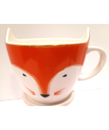 Urban Gourmet Foods Collectable Fox Coffee Mug With Gold Trim - £10.58 GBP